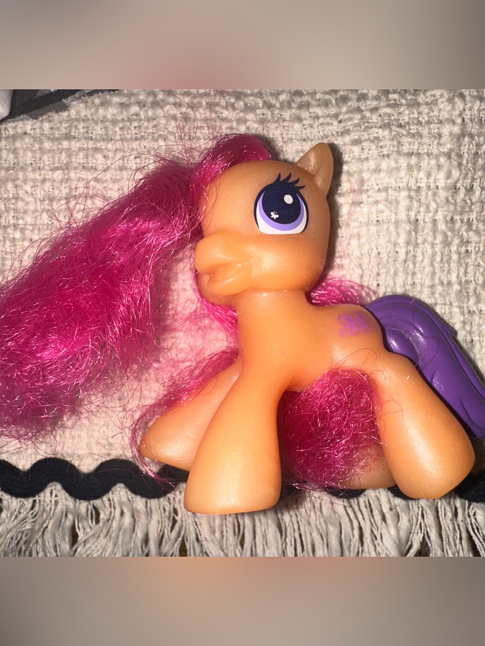 2009 Hasbro Mcdonalds Happy Meal Toy MLP My Little Pony Scoot A Loo
